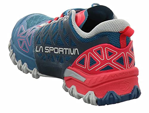 La Sportiva Bushido II Woman, Zapatillas de Senderismo Mujer, Ink Love Potion, 38 EU