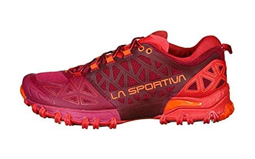 LA SPORTIVA Bushido II Woman, Zapatillas de Trail Running Mujer, Beet/Garnet, 42 EU