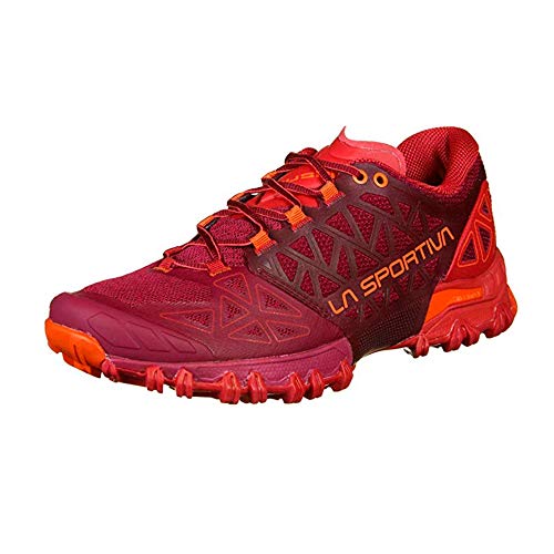 LA SPORTIVA Bushido II Woman, Zapatillas de Trail Running Mujer, Beet/Garnet, 42 EU