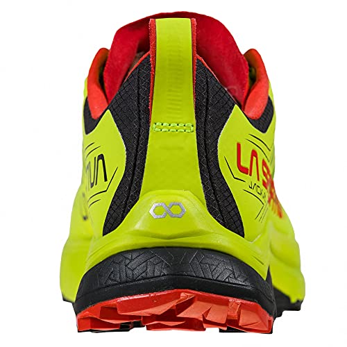 LA SPORTIVA Jackal, Zapatillas de Trail Running Hombre, Neon/Goji, 44.5 EU