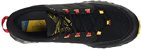 LA SPORTIVA Lycan II, Zapatillas de Trail Running Hombre, Black/Yellow, 45 EU