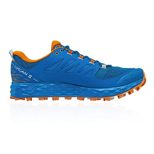 LA SPORTIVA Lycan II, Zapatillas de Trail Running Hombre, Space Blue/Maple, 42 EU