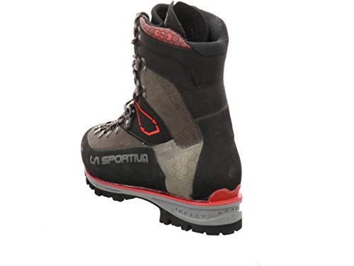 LA SPORTIVA Nepal Trek EVO GTX, Botas de montaña Hombre, Anthracite/Red, 42.5 EU