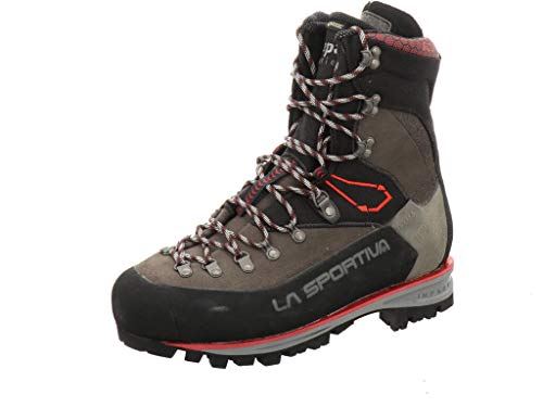 LA SPORTIVA Nepal Trek EVO GTX, Botas de montaña Hombre, Anthracite/Red, 42.5 EU