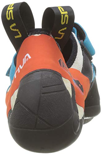 La Sportiva Otaki Zapatos de Escalada, Hombre, Multicolor (Blue/Flame 000), 42 EU