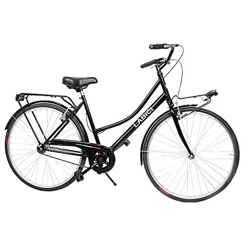 LABICI BIKECONCEPT Modello Olanda Bicicleta, Unisex Adulto, Negro, 26"