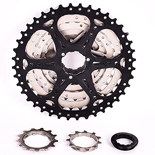 LANCYG Bicicleta Rueda Libre 14/9/10/12/12 Velocidad MTB Cassette 11-32/36/40/42 / 46/40 / 52t Sprocket de Bicicleta 9V 10V 11V Bicicleta Freewwheel (Color : 8 Speed 11-32T)