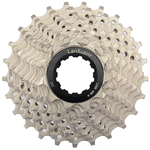 LANXUANR Cassette de bicicleta de montaña de 10 velocidades para bicicleta MTB, bicicleta de carretera, súper ligera (11-25T)