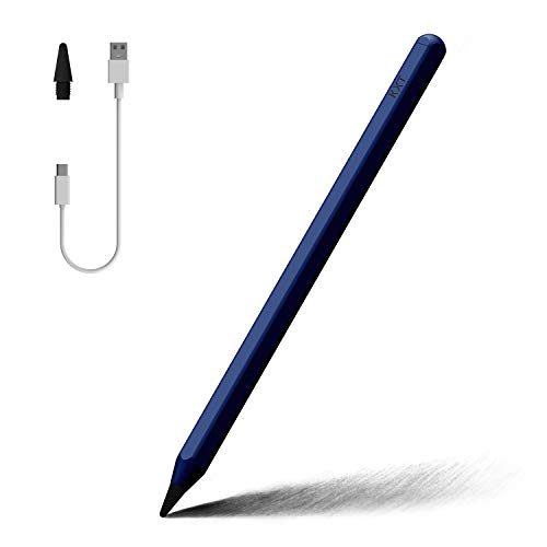 Lápiz Táctil Pen para Apple iPad(2018-2021),con Inclinación & Rechazo de Palma & Adsorción Magnética Stylus Pencil,Compatible iPad 6/7/8/9.ª generación/iPad Pro 11/12.9(3rd/4th)/Air 3-4/Mini 5/6.ª