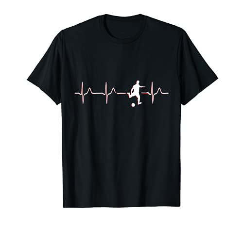 Latido del corazón del fútbol Camiseta