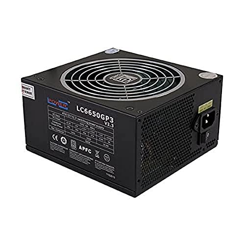 LC Power Silent Giant Series - Green Power Edition LC6650GP3 V2.3 - fuente de alimentación - 650 vatios