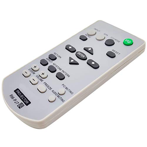 Leankle Mando a Distancia RM-PJ6/ RM-PJ8 para Sony VPL-CS21, VPL-DX10, VPL-DX11, VPL-DX15, VPL-ES7, VPL-EW7, VPL-EX130, VPL-EX7, VPL-EX70, VPL-MX20, VPL-MX25, VPL-TX7, VPL-TX70, VPL-SW526CM