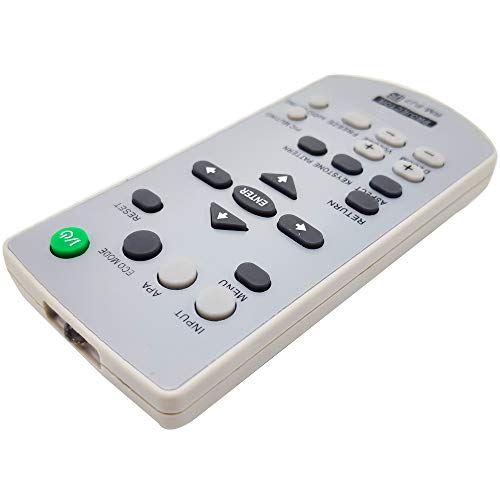 Leankle Mando a Distancia RM-PJ6/ RM-PJ8 para Sony VPL-CS21, VPL-DX10, VPL-DX11, VPL-DX15, VPL-ES7, VPL-EW7, VPL-EX130, VPL-EX7, VPL-EX70, VPL-MX20, VPL-MX25, VPL-TX7, VPL-TX70, VPL-SW526CM