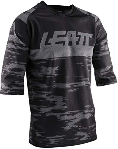 Leatt – MTB DBX 3.0, Camiseta de Bicicleta Unisex – Adulto, Unisex Adulto, 5019012450, Negro, S