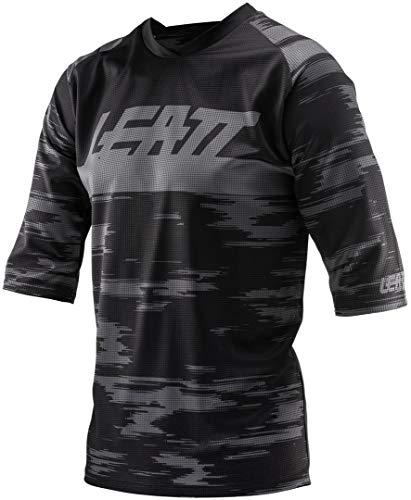 Leatt – MTB DBX 3.0, Camiseta de Bicicleta Unisex – Adulto, Unisex Adulto, 5019012450, Negro, S