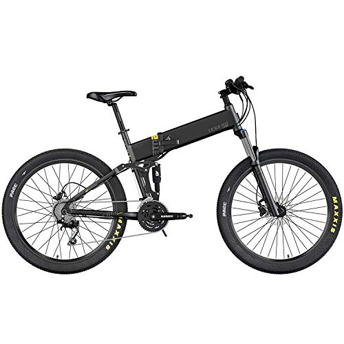 Legend eBikes ETNA Smart 10,4Ah Bicicleta eléctrica de montaña Plegable 27.5", Adultos Unisex, Negro Onyx, 52…