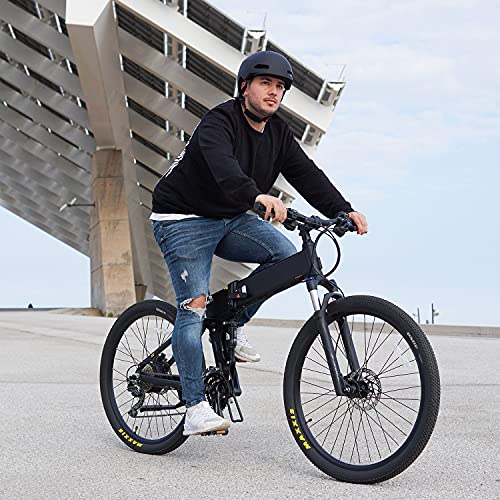 Legend EBIKES ETNA Smart 14Ah Bicicleta eléctrica MTB Plegable 27.5", Adultos Unisex, Negro Onyx, 52