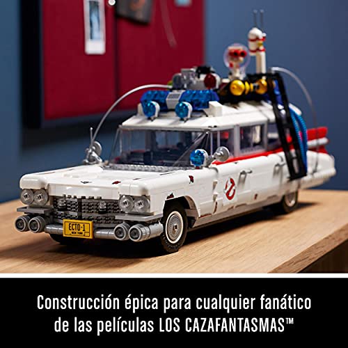 LEGO 10274 Creator ECTO-1 de los Cazafantasmas, Maqueta Grande de Coche de Ghostbusters, Modelo de Coleccionista para Adultos