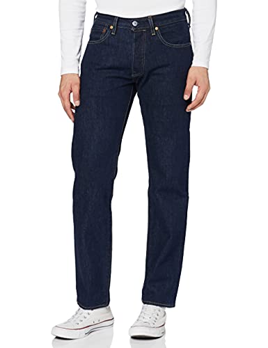 Levi's 501 Original Fit- Vaqueros para hombre, Azul (Onewash 101), W34/L30