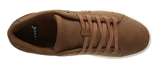 Levi's Corto, Zapatillas Hombre, marrón, 41 EU