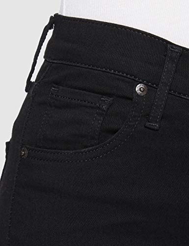 Levi's Mile High Super Skinny Vaqueros, Negro (Black Galaxy), 34W / 30L para Mujer