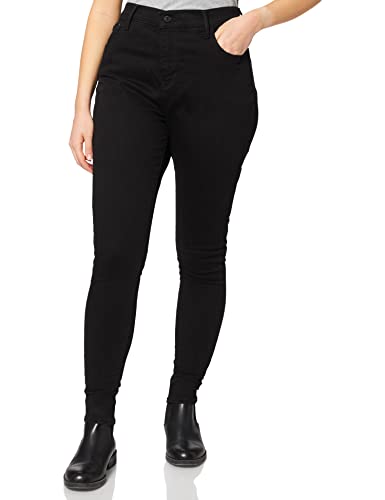 Levi's Plus Size 720 PL High Rise Super Skinny Jeans, Black Galaxy, 54 para Mujer