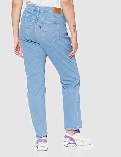 Levi's Plus Size 724 PL HR Straight Jeans, Rio Aura Plus, 40 Short para Mujer