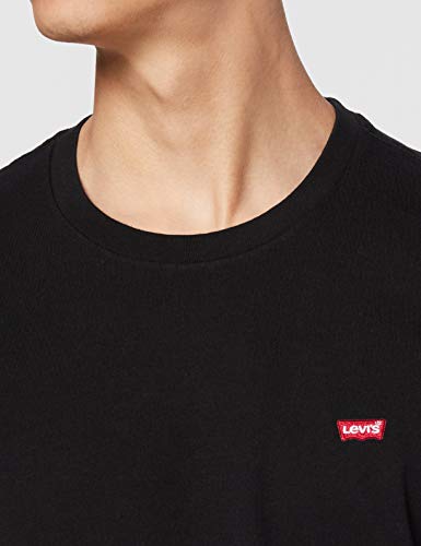 Levi's SS Original Hm tee Camiseta, Cotton + Patch Black, L para Hombre