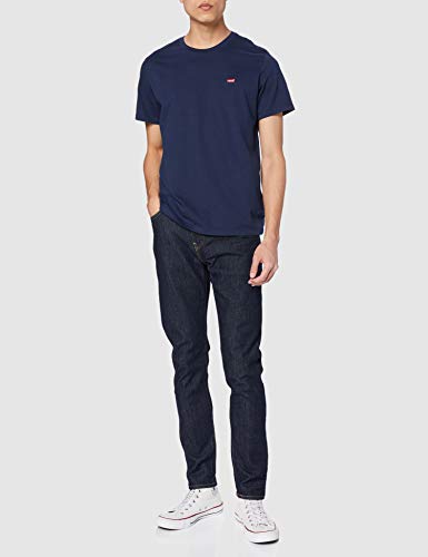 Levi's SS Original Hm tee Camiseta, Cotton + Patch Dress Blues, M para Hombre