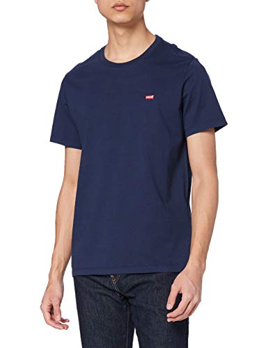 Levi's SS Original Hm tee Camiseta, Cotton + Patch Dress Blues, M para Hombre