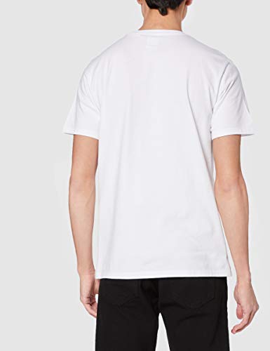 Levi's SS Original Hm tee Camiseta, Cotton + Patch White, S para Hombre