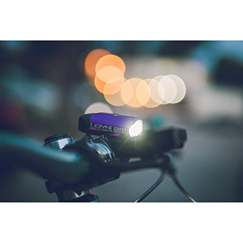 Lezyne Hecto Drive 500XL/Strip - Juego de luces de ciclismo, color negro y negro