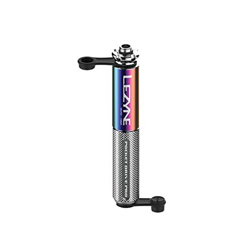 Lezyne Pocket Drive Pro Minibomba, Unisex Adulto, Neo metálico/Plateado, 14 cm