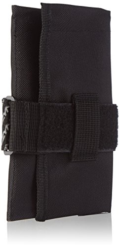 LEZYNE Sattel Trainer Laufradtasche Tasche Caddy Black Single Strap Mount Roll UP Organizer, Adultos Unisex, Negro, 45,5 x 34,0 x 26,5 cm, 0,5 Liter