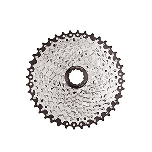 LHSJYG PiñOnes Velocidades Vuelo del Casete 8/9/10 Velocidad Freewheel MTB Bike Bike Bicycle 25/28 / 32/36/40/42/46 / 50T PUNTAR Cassette 10v (Color : 10S 11 46T)