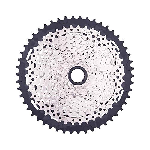 Lijincheng Ruedas Libres 12 velocidades MTB 10-50T L Micro Spline Cassette Mountain Bike M6100 12S Cassette 12V K7 Sprocket Fit para MS Hub Body M7100 M8100 (Color : MS 12s 10 50 Silver)