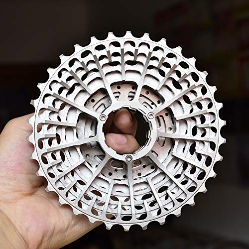 Lijincheng Ruedas Libres Bicicleta de Carretera SLR2 Cassette Ultralight 11 Velocidad 11-28T / 32/34 / 36T CNC 11S Freewheel K7 11V Sprocket HG Sistema para Shimano (Color : 11S 34T SLR2)