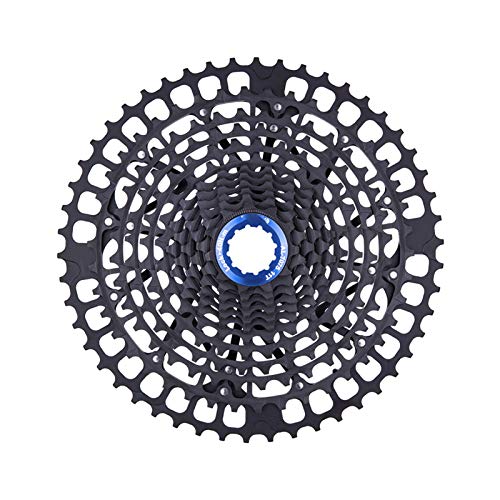 Lijincheng Ruedas Libres MTB 12 Velocidad ULT HG CASSETE Ultimate 12S 11-50T CASSETE Ultralight Steel Mountain Bike 12V K7 Sprocket para NX GX Eagle R8000 (Color : HG 12s 11 50 ULT BLK)