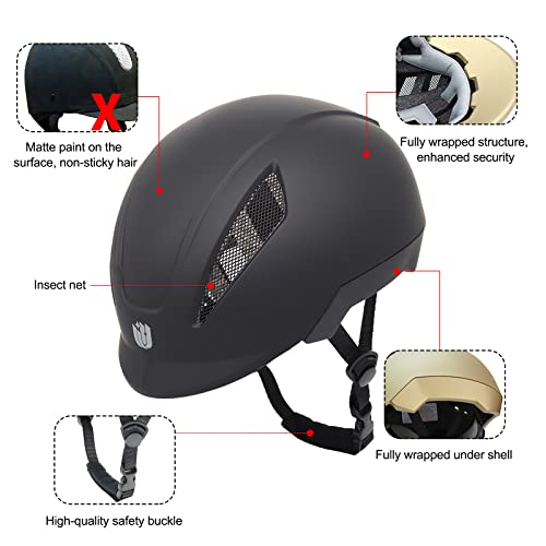 LIONCIANO Casco de Equitación, Casco de Montar Ajustable Unisex Adulto, Casco de Equitación Infantil, Protección para Todos Los Jóvenes Entusiastas de La Equitación(Rosado, U2=M50-55cm)