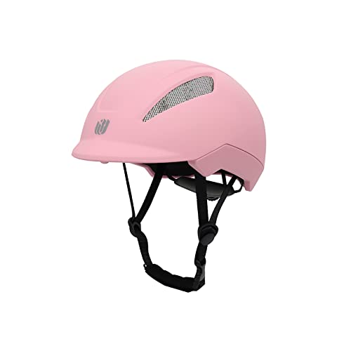 LIONCIANO Casco de Equitación, Casco de Montar Ajustable Unisex Adulto, Casco de Equitación Infantil, Protección para Todos Los Jóvenes Entusiastas de La Equitación(Rosado, U2=M50-55cm)