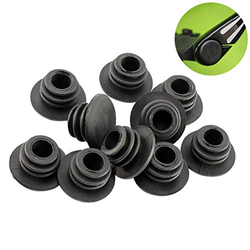 LIOOBO Vosarea 10 unids 22 mm Bicicleta Manillar Barra Final Tapones de Bicicleta Grip Mountain BMX MTB