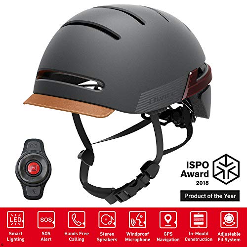 LIVALL Casco Inteligente HMT BH51M, Adultos Unisex, Negro Grafito, 57-61cm