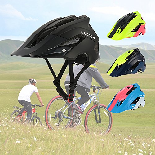 Lixada Casco de Ciclismo de Montaña Casco Protector Ultraligero de Seguridad Deportiva 13 Orificios de Ventilación