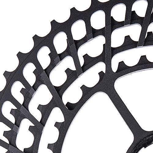 Lixada MTB 10/11 Speed Cassette 11-50T Amplia Relación Ultra Luz 350g CNC Rueda Libre Bicicleta de Montaña Piezas (10 Speed)