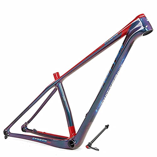 LJHBC Cuadros de Bicicleta Eje de Barril Cuadro de Bicicleta de montaña de Fibra de Carbono Bicicleta Ligera de Velocidad Variable Cuadro de Bicicleta de montaña Fuera del Camino (Size:29x17in)