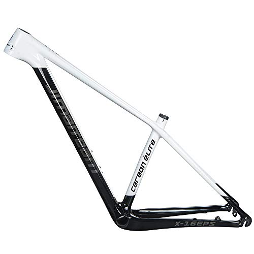 LJHBC Cuadros de Bicicleta Fibra de Carbono T800 Cuadro de Bicicleta de montaña Cuadro de Clase EPS Todoterreno XC Eje de Barril de liberación rápida Universal 27.5 / 29ER Opcional (Size : 29x19in)