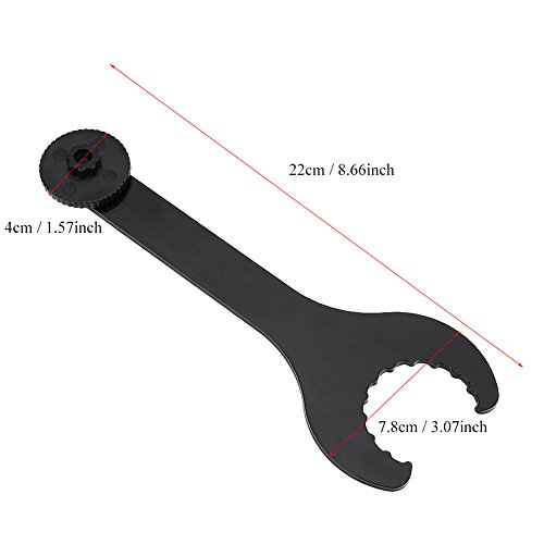 Llave Eje Pedalier de bicicleta,Asixx, Desmontar Pedalier Para Bicicleta,Diseño Para El Perno Y La Manivela