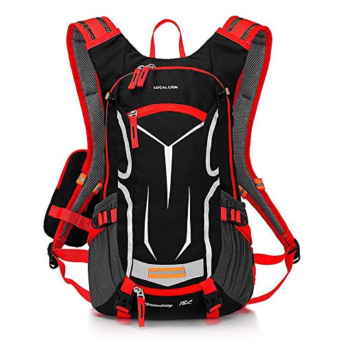 Local Lion Mochila 18L Senderismo Montanismo Ciclismo Camping Viaje al Aire Libre Hombres Mujeres Impermeable