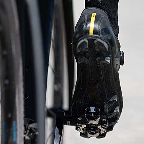 LOOK Cycle - Pedales MTB X-Track Race Carbon Ti - Mecanismo Compatible Estándar SPD - Cuerpo de Carbono, Eje de Titanio - Gran Plataforma - Extremadamente Fiable Ultraligero Clip In Pedals