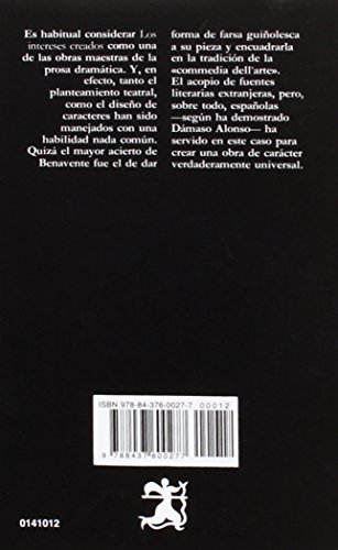 Los intereses creados: 12 (Letras Hispánicas)